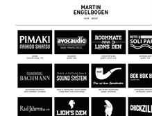 Tablet Screenshot of martinengelbogen.com
